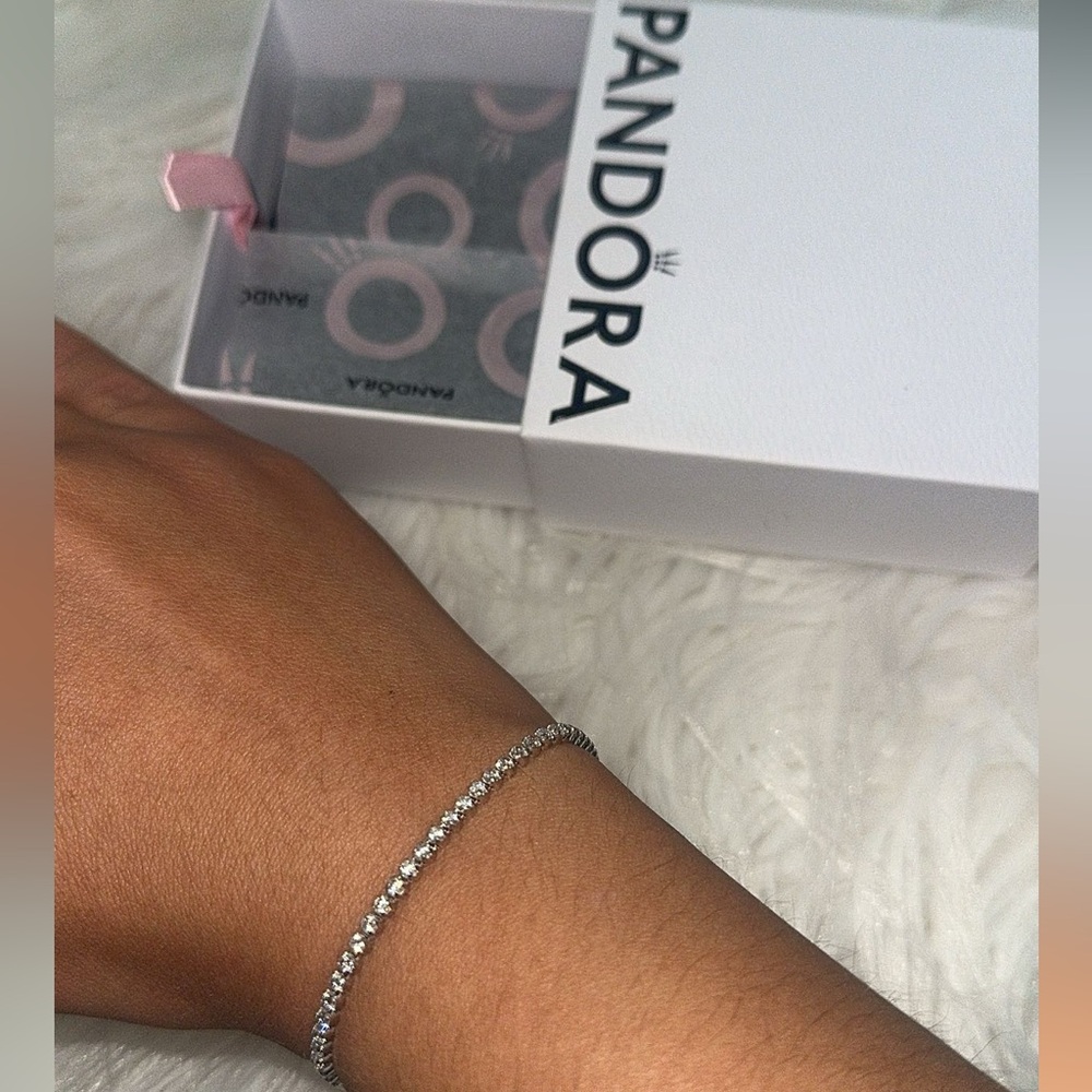 Pandora Silver Tennis Bracelet